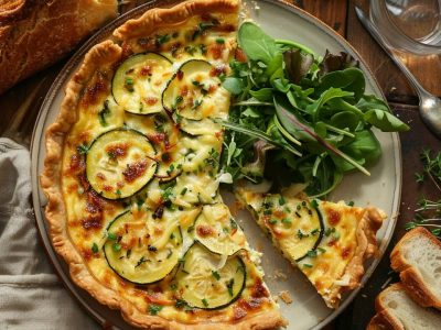 Recette de Quiche Courgette Fromage : Facile et Délicieuse