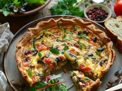 Recette de Quiche Légumes Maison : Facile et Délicieuse