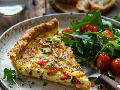 Recette Délicieuse de Quiche Poivron Feta : Conseils et Astuces
