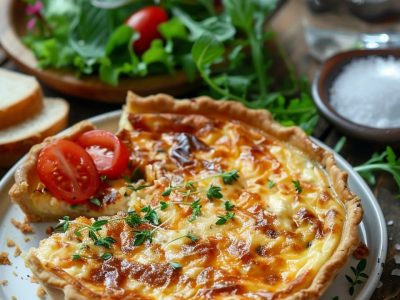 Recette de Quiche Poulet Fromage : Un Délice Facile et Savoureux