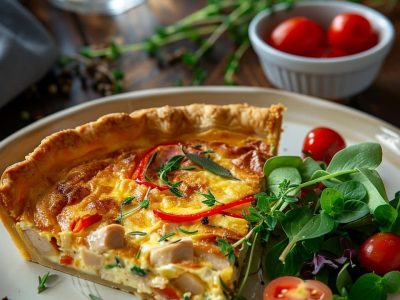 Recette de Quiche Poulet Légumes : Un Plat Délicieux et Équilibré