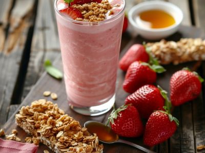 Recette de Smoothie Fraise Yaourt : Délicieux et Sain