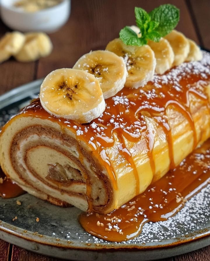 Gâteau Roulé Caramelisé