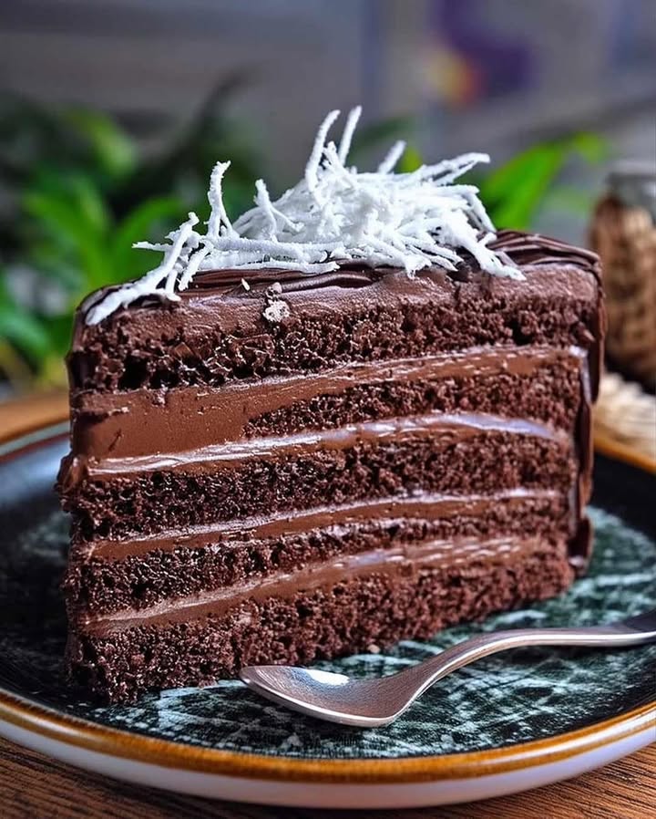 Gâteau Chocolat Coco Facile : Recette Savoureuse et Rapide 2 Gâteau Chocolat Coco