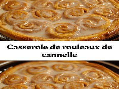 Casserole Brioches Cannelle Facile et Savoureuse