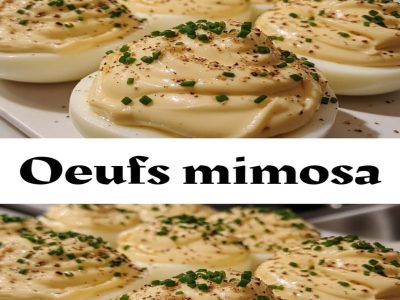 Oeufs Mimosa Épicés : Recette Facile et Savoureuse