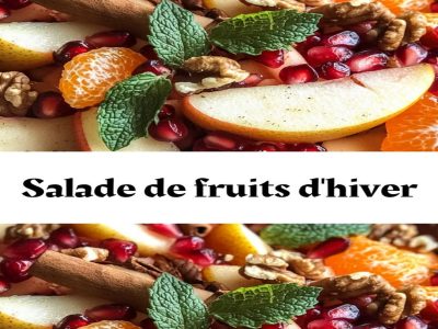 Salade Hivernale Fruitière : Recette Facile et Savoureuse