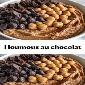 Hummus Chocolat Gourmand : Recette Facile et Savoureuse