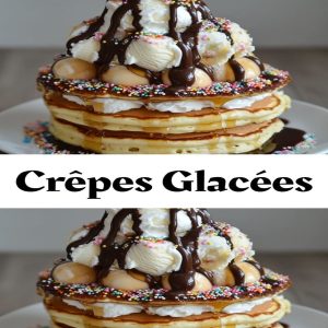 Crêpes Glacées Sucrées : Recette Facile et Savoureuse