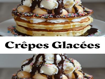 Crêpes Glacées Sucrées : Recette Facile et Savoureuse