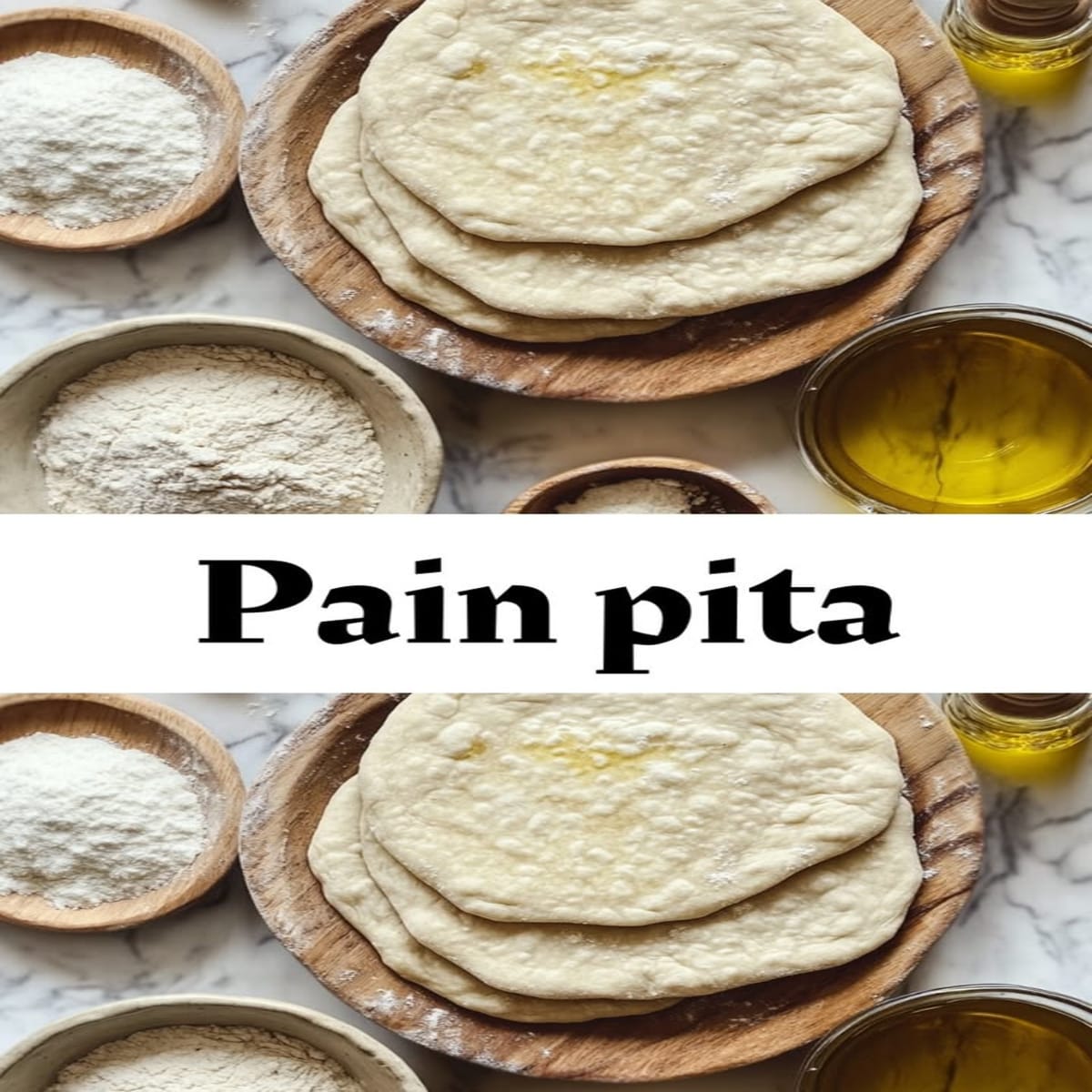 Pita Fait Maison Authentique : Recette Facile et Rapide 2 Pita Fait Maison