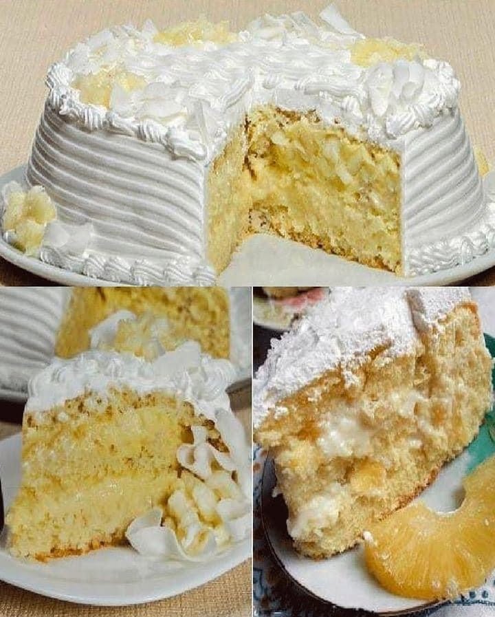 Gâteau Ananas Chocolat