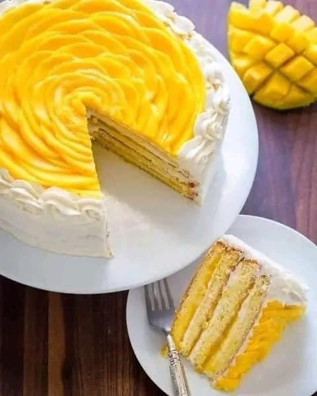 Gâteau Mangue Délicieux : Recette Facile et Savoureuse 2 Gâteau Mangue Délicieux