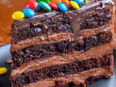 Gâteau Chocolat M&M Facile et Savoureux