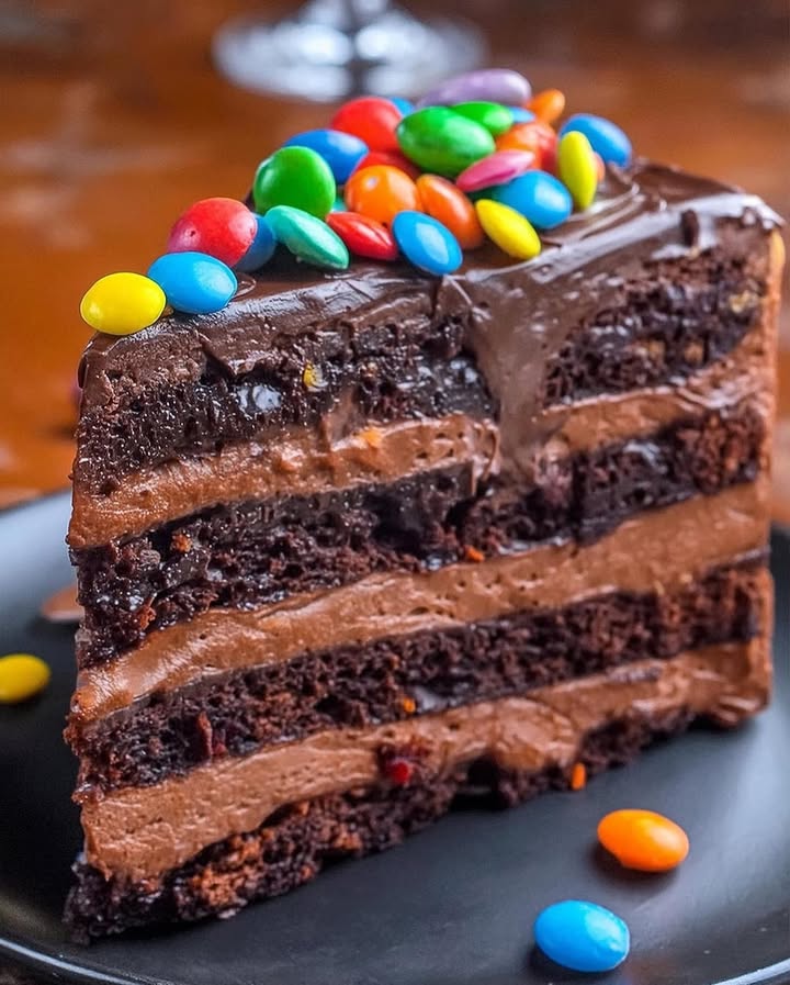 Gâteau Chocolat M&M Facile et Savoureux 2 Gâteau Chocolat M&M