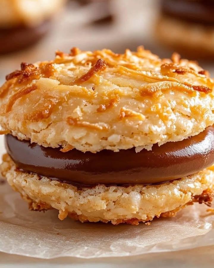 Découvrez les Alfajores Coco Délicieux : Recette Argentinenne 2 alfajores coco d
