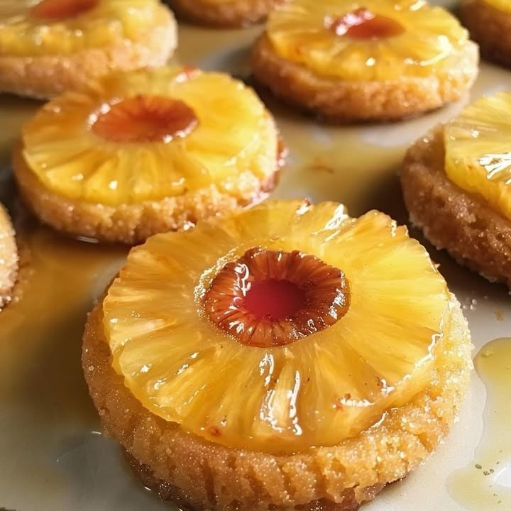 Biscuits Ananas Gourmands : Recette Fraîche et Délicieuse 2 biscuits ananas gourmands