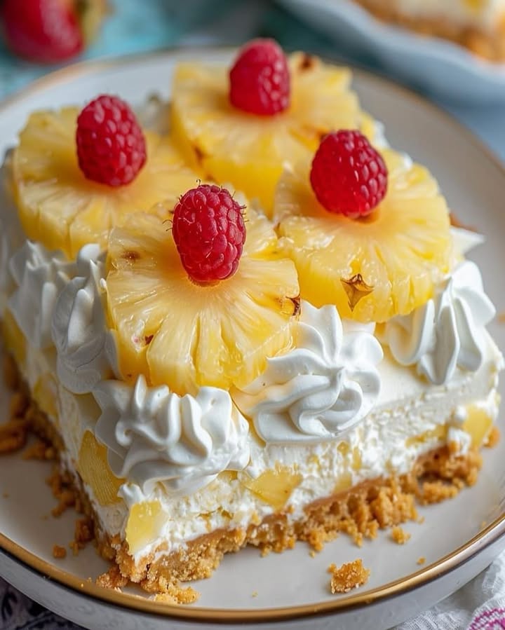Cheesecake Ananas Sans Cuisson : Frais, Léger et Délicieux 2 cheesecake ananas sans cuisson