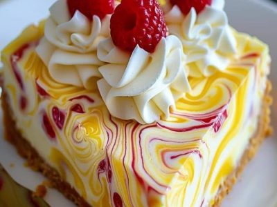 Cheesecake Citron Framboise : Fraîcheur et Douceur en Dessert