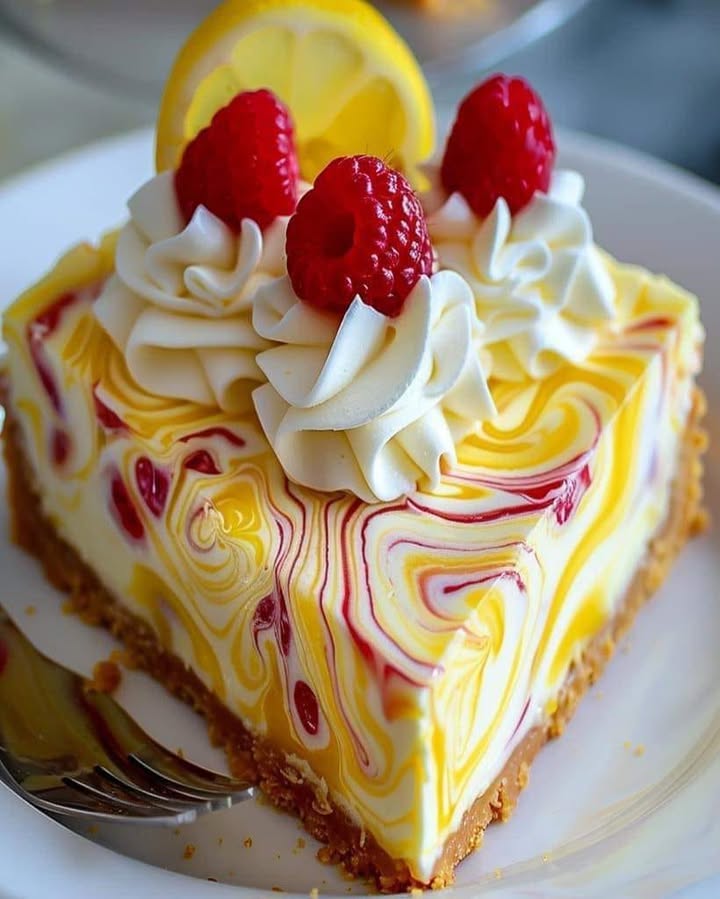 Cheesecake Citron Framboise : Fraîcheur et Douceur en Dessert 2 cheesecake citron framboise 1
