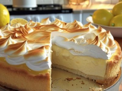 Cheesecake Citron Meringué : Recette Fraîche et Délicieuse