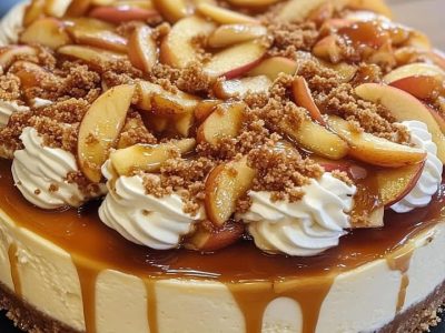 Cheesecake Pomme Caramel : Recette Facile et Délicieuse
