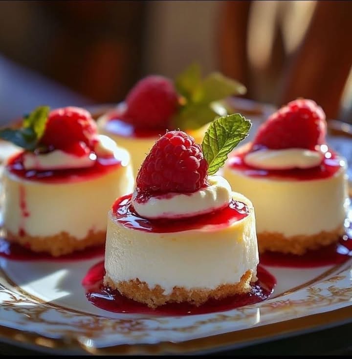 Cheesecakes Citron Framboise Sans Cuisson : Frais et Délicieux 2 cheesecakes citron framboise