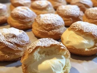 Recette Facile de Choux Crème Délicieux : Succès Garanti