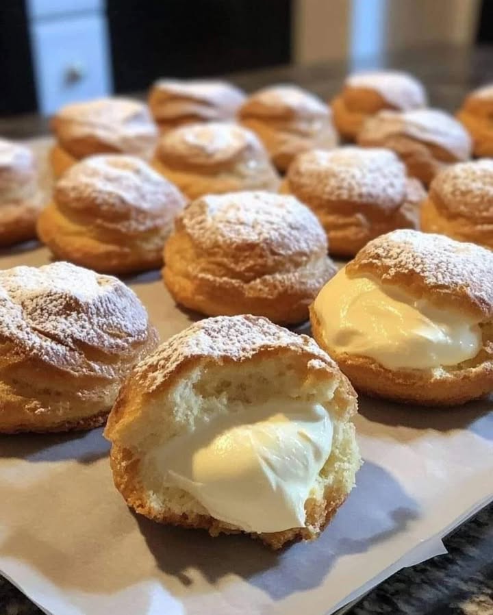 Recette Facile de Choux Crème Délicieux : Succès Garanti 2 choux cr me d