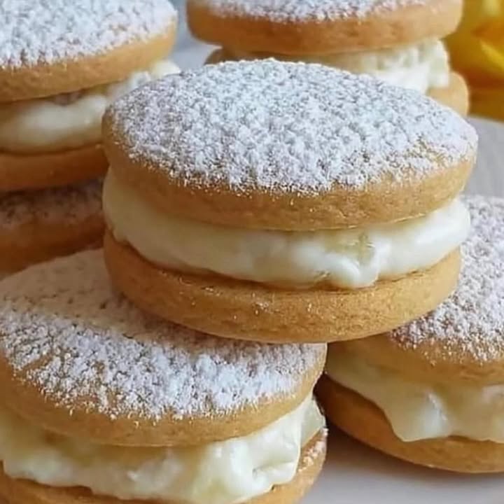 Cookies Citron Crémeux : Recette Fraîche et Gourmande 2 cookies citron cr