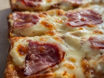 Croque-Monsieur Chèvre Lardons : Recette Gourmande et Réconfortante