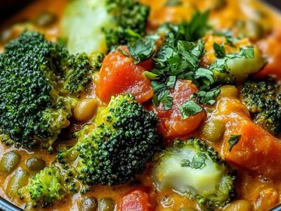 Curry Brocoli Lentilles: Recette Saine et Délicieuse