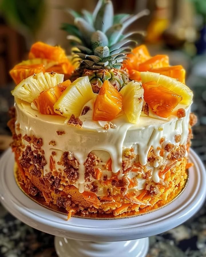 Gâteau Ananas Carottes : Recette Exotique et Délicieuse 2 g teau ananas carottes