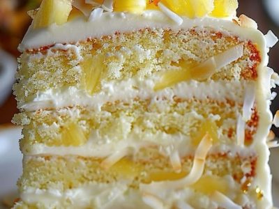 Gâteau Ananas Noix de Coco : Recette Exotique et Gourmande