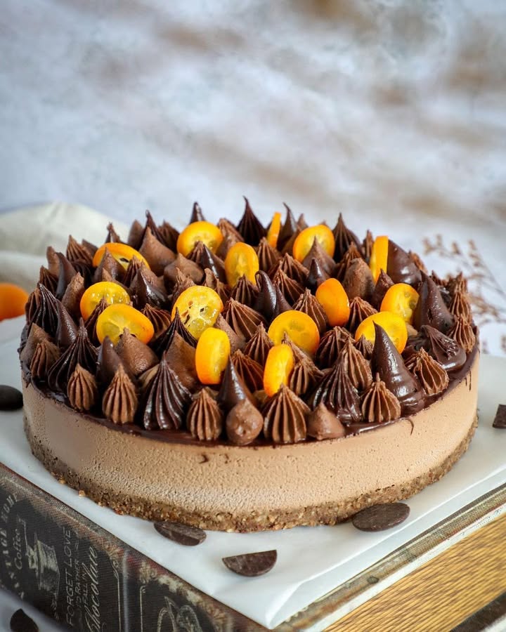 Gâteau Cru Chocolat Orange : Délice Sain et Gourmand 2 g teau cru chocolat orange
