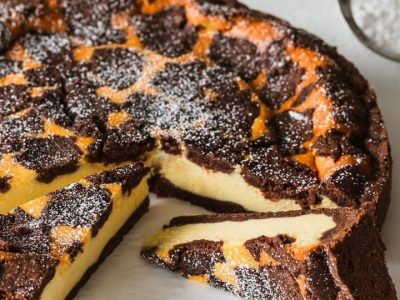 Recette Gâteau Russe : Chocolat, Fromage Blanc et Croûte Croustillante