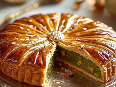 Galette des Rois à la Pistache : Recette Royale et Délicieuse