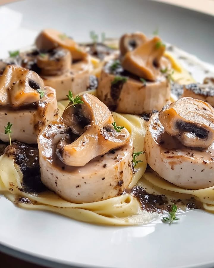 Recette de Pâtes Crémeuses au Poulet : Réconfort et Saveur en 35 Min 2 p tes cr meuses poulet