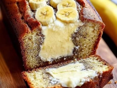 Pain Banane Fromage Crémeux : Recette Facile et Délicieuse