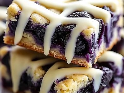 Barres Citron Myrtilles Chocolat : Recette Délicieuse et Facile