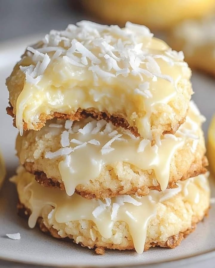 Biscuits Citron Coco : Recette Facile et Délicieusement Raffinée 2 biscuits citron coco