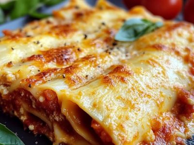 Cannellonis Siciliens Fondants Recette Authentique et Savoureuse