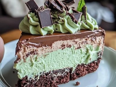 Cheesecake Chocolat Menthe : Recette Fraîche et Délicieuse