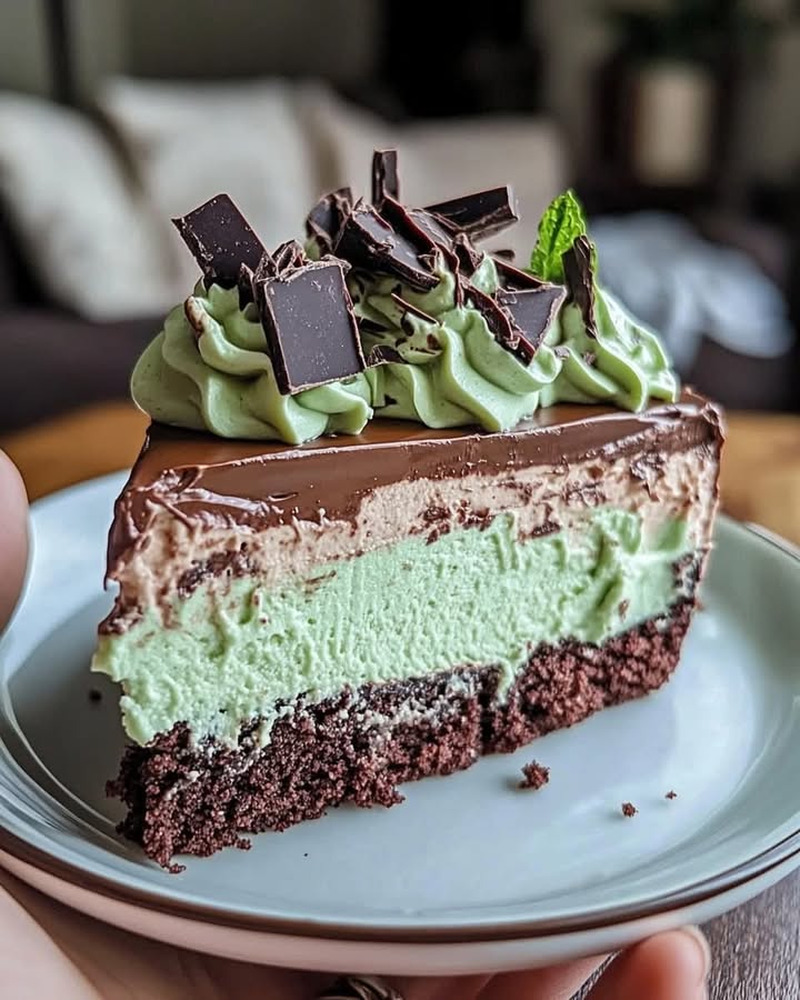 Cheesecake Chocolat Menthe : Recette Fraîche et Délicieuse 2 cheesecake chocolat menthe