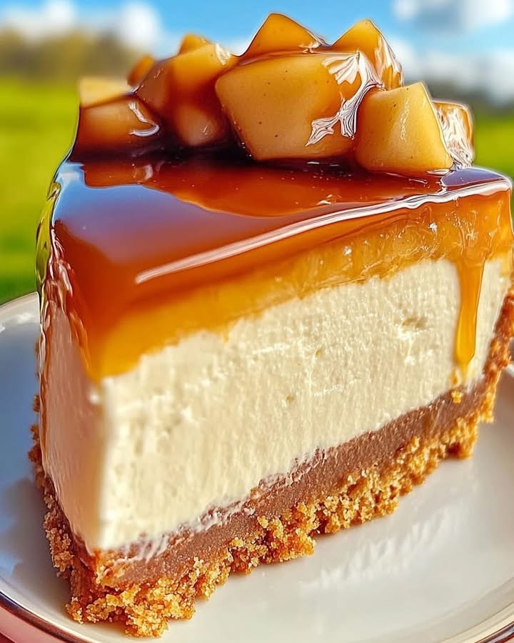 Cheesecake Pomme Caramel : Recette Gourmande et Indulgence 2 cheesecake pomme caramel