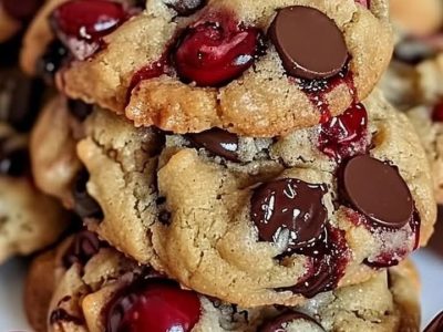 Cookies Cerises Chocolat Moelleux pour Tous Moments