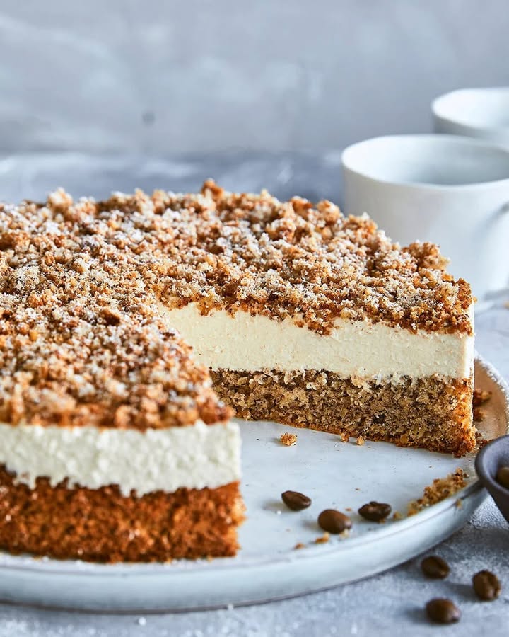 Gâteau Cappuccino Crumble : Recette Croquante et Onctueuse 2 g teau cappuccino crumble