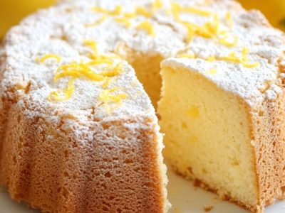 Gâteau Chiffon Citron : Recette Fraîche et Légère