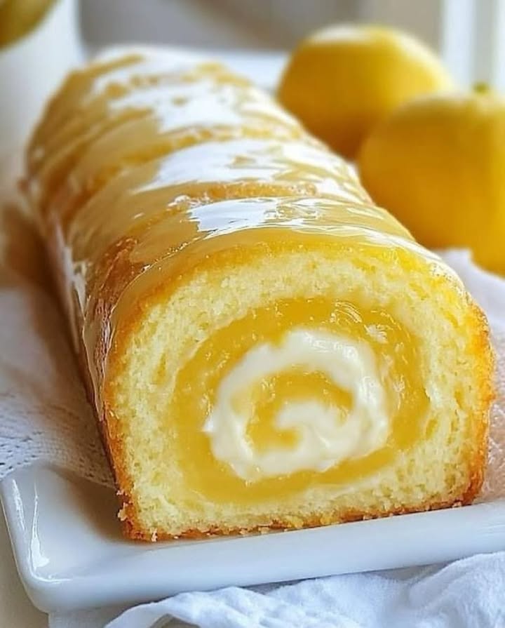 Gâteau Roulé Citron Frais et Léger pour Toutes Occasions 2 g teau roul citron