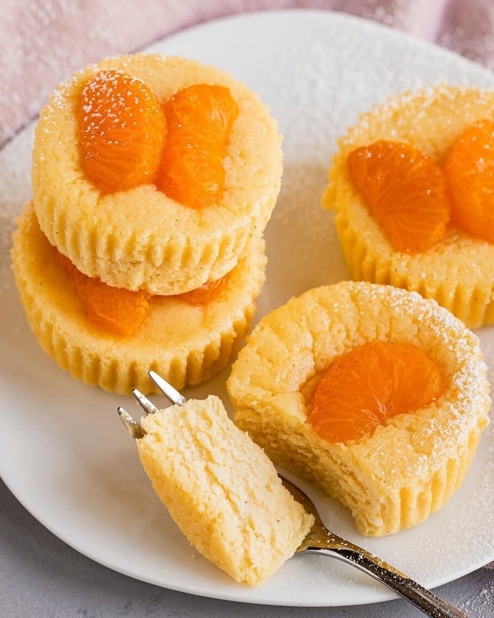 Muffins Cheesecake Mandarine : Un Dessert Gourmand et Facile 2 muffins cheesecake mandarine